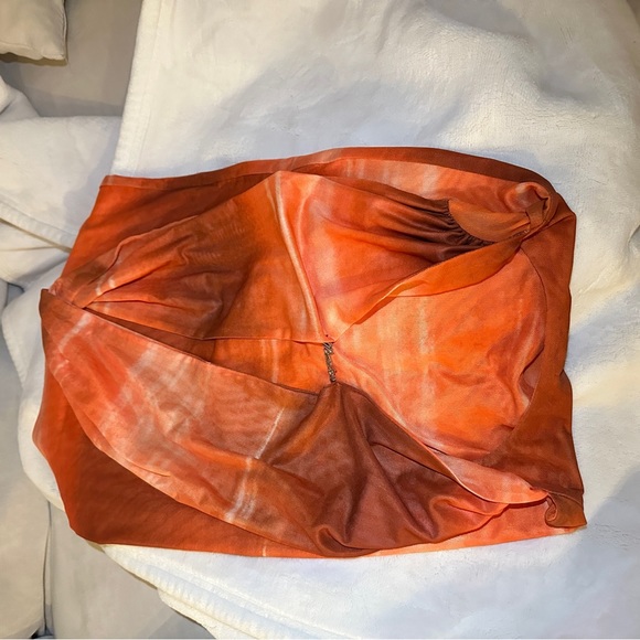 I.AM.GIA style orange dress |iamgia style y2k boho - Picture 4 of 6